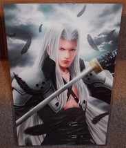 Final Fantasy Sephiroth Glossy Print 11 x 17 In Hard Plastic Sleeve - £19.86 GBP