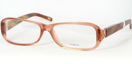 Furla Nora VU4559 Col. 6M5 Peach Eyeglasses Glasses Plastic Frame 54-15-135mm - £57.53 GBP