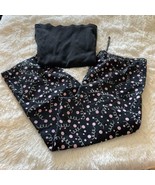 Dressbarn 2 Piece Pajama Set, Large, Cotton Blend, Long Sleeve Top, Elas... - £23.45 GBP