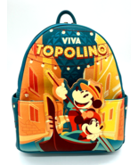 Disney Parks Epcot Italy Viva Topolino Loungefly Mini Backpack Mickey Mi... - $144.86 CAD