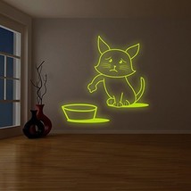 ( 87&quot; x 87&quot; ) Glowing Vinyl Wall Decal Quote Cast All Your Cares on Him / Glo... - £324.22 GBP