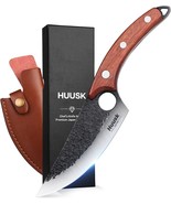 Huusk Viking Knives Hand Forged Boning Knife Full Tang Japanese Chef Kni... - £36.03 GBP