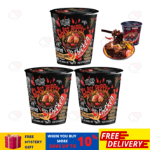 3 Packs 80g Instant Noodles Mamee Daebak In Cup Spicy Chicken Korea Ghost Pepper - £23.15 GBP