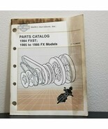 OEM HARLEY-DAVIDSON PARTS CATALOG 1984 FXST; 1985 TO 1986 FX MODELS - $756.85 MXN