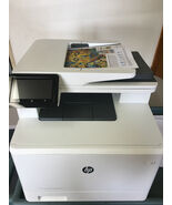 HP Color LaserJet MFP M479fdn All-In-One Laser Printer Copier FAX 59k pa... - $299.95