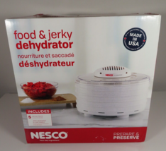 NESCO Food &amp; Jerky Dehydrator FD-38 Tray Snackxpress, New Sealed *Box Damage* - £23.70 GBP