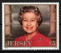 Jersey 747 MNH Queen Elizabeth II 70th Birthday ZAYIX 0524S0069 - £6.48 GBP