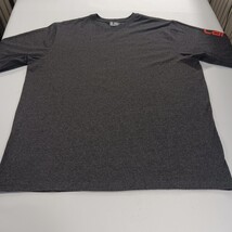 Carhartt K231 CRH Loose Fit Men's Gray Long Sleeve Graphic Logo T-Shirt 3XL Tall image 10