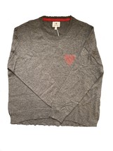SUNDRY Womens Jumper Heart Long Sleeve Cosy Fit Casual Grey Size L 369A43 - £48.55 GBP