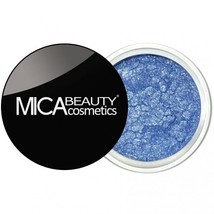 MICA BEAUTY Mineral Eye Shadow Glitter SPLASH 15 Sky Blue Full Sze 2.5g NeW - £15.30 GBP