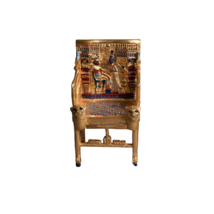 Rare Antique Ancient The Golden Throne Of Tutankhamun Authenticity Certi... - £227.05 GBP