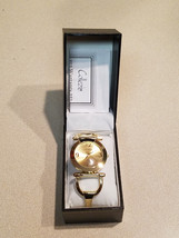 COLEZIO SOPHIE LADIES GOLDTONE BRACELET WATCH #S166910 (NEW) - £15.58 GBP