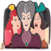 Loungefly Disney Villains Scene Evil Stepmother And Step Sisters Wallet - £19.64 GBP