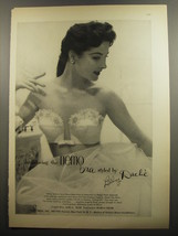 1952 Lilly Dache Nemo Bra Ad - Introducing the Nemo Bra styled by Lilly Dache - $18.49