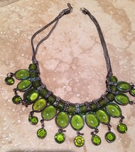 gorgeous necklace they'll be green with envy - £19.97 GBP