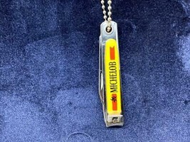 Vintage Promo Keyring Michelob Beer Keychain Nail Clipper Ancien Porte-Clés - £10.66 GBP