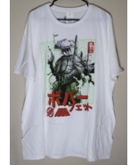 Star Wars Men&#39;s Boba Fett Samurai Visions Kanji White Shirt 2XL NWT - $9.89