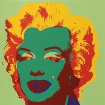 Andy Warhol Marilyn Monroe 11.25 Sunday B Petit Matin Sérigraphie Portrait Art - £461.10 GBP
