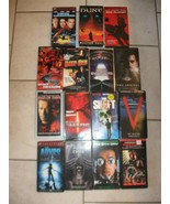 LOT of 15 Rare Horror Sci-Fi VHS Tapes Space Truckers, Deep Red, Shaft, ... - $1,139.37 MXN