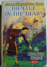Nancy Drew mystery #7 THE CLUE IN THE DIARY hcdj 1940A-20 FARAH&#39;S Caroly... - £78.69 GBP