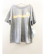 NWT Art Class Girls Short Sleeve Graphic Day Dream T-Shirt, Gray, L (10/12) - £5.65 GBP