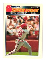 1990 Topps Kmart Super Stars #15 Pedro Guerrero - £1.61 GBP