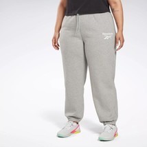MSRP $50 Reebok Womens Standard Joggers Gray Size 1X NWOT - £6.79 GBP