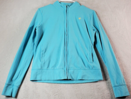 Lilly Pulitzer Jacket Womens Small Blue Cotton Long Sleeve Pockets Full ... - £18.75 GBP