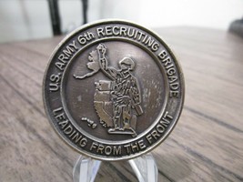 US Army 6th Recruiting Brigade Commanders Challenge Coin #357M - £10.11 GBP