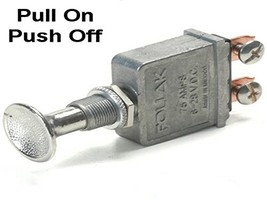 Pacific Customs Heavy Duty 75 Amp Pull On Push Off Switch With #8 Screw Terminal - £19.50 GBP