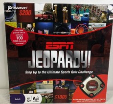 ESPN Jeopardy Family Game Night Electronic Buzzer PRESSMAN Ages 12+ 3-5 ... - $329.27 MXN