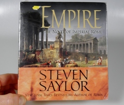  Empire The Novel of Imperial Rome Audiobook CD Steven Saylor Brand New 2010 - £19.65 GBP