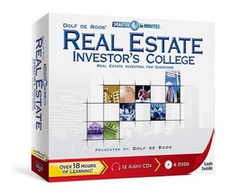 Dolf De Roos Real Estate Investor&#39;s College   12 C Ds + 6 Dv Ds   Brand New Sealed - £117.59 GBP