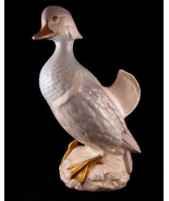 Asian Wood Duck Figurine Male by Giovanni Ronzan Italy 1980s 13 Inch x 6... - £184.78 GBP