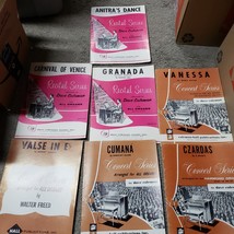 Vtg Lotto O 8 1950&#39;s Recital Organo Spartito Da Coleman Vanessa Anitra&#39;s... - $47.48