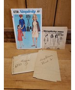 Simplicity 1966 Jiffy Dress Miss Size 14 Bust 34 Pattern 6179 SIMPLE TO SEW - $30.65 CAD