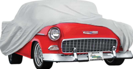 OER Gray Softshield Cotton Flannel Car Cover 1955-1956 Bel Air &amp; Chieftain 2Door - £248.27 GBP