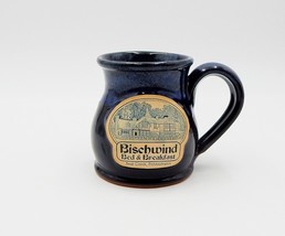 Deneen Pottery Mug Bischwind Bed &amp; Breakfast Coffee Tea Hand-Thrown 2011 - £18.80 GBP