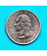 2000 D New Hamphsire State Washington Quarter - Uncirculated Near Brillant - $1.25