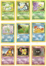 Lot of 9 Assorted Pokemon Cards - 1999, 2000 - £9.04 GBP