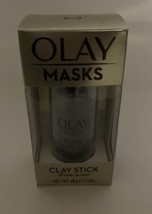 Olay Masks Clay Stick Black Charcoal Pore Detox Facial Mask 1.7 oz 48g - $8.28