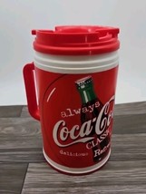 VINTAGE Whirley Coca Cola Coke 32 oz Insulated Travel Mug Jug with Lid USA - $14.00