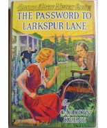 Nancy Drew mystery #10 THE PASSWORD TO LARKSPUR LANE hcdj 1941A-17 VG+ K... - £80.42 GBP