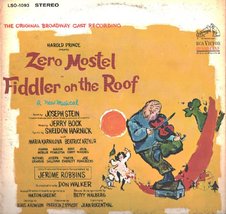 Fiddler on the Roof; Original Broadway Cast Recording [Vinyl] Zero Mostel; Maria - $5.91