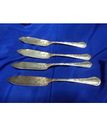 4 old fish knifes Christofle france silverplate - £77.12 GBP