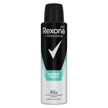 Rexona Men antiperspirant spray MARINE FRESH 1ct./150ml/ 5 fl oz  FREE S... - $203.25 MXN