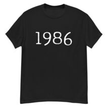 1986 Black tshirt t-shirt the 80’s  - $13.37+