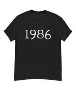 1986 Black tshirt t-shirt the 80’s  - $13.37+