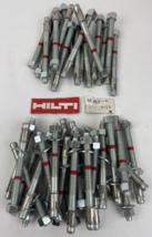 Lot of 41 x Hilti Kwik Bolt KB-TZ 1/2&quot; x 5-1/2&quot; 387514 - 16 Units Missin... - £70.06 GBP