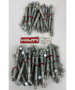 Lot of 41 x Hilti Kwik Bolt KB-TZ 1/2&quot; x 5-1/2&quot; 387514 - 16 Units Missin... - £70.06 GBP